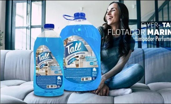 Tall Flotador Universal Marine em embalagens de 1,8 L e 5 L